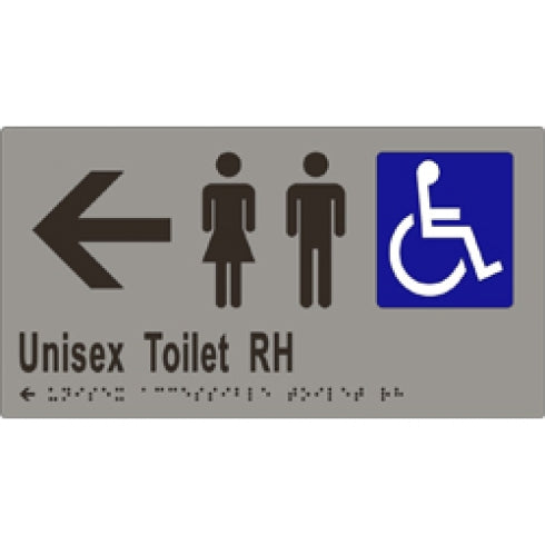 Metlam ML16233 Unisex Accessible Toilets RH Transfer and Arrow