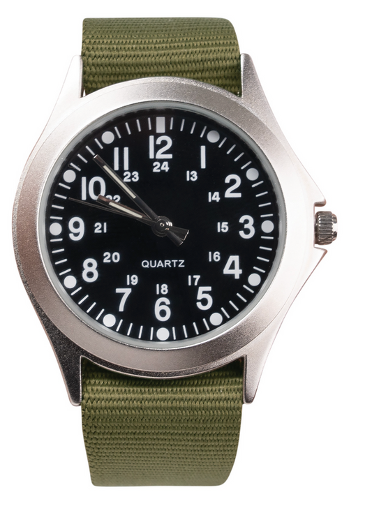 Military Field Style Quartz Watch