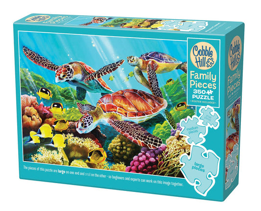 Molokini Current (Family) 350pc puzzle - Olita Gifts & Goods