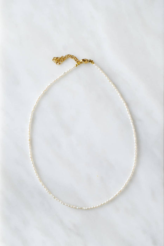 Necklace-Tiny Pearl