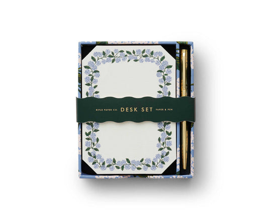 Note Writing Set-Hydrangea