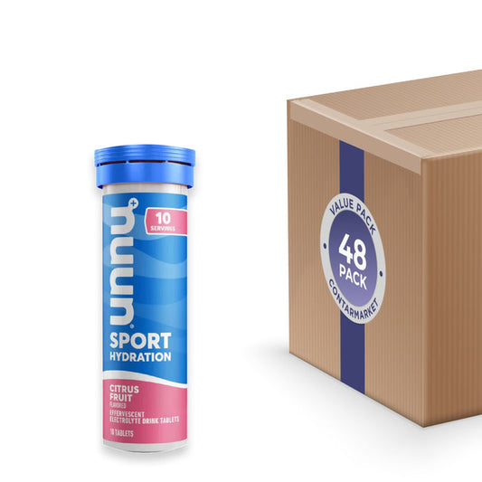 NUUN - Sport Hydration, Citrus Fruit Drink Tablets - 10 Tablets - 48 Pack