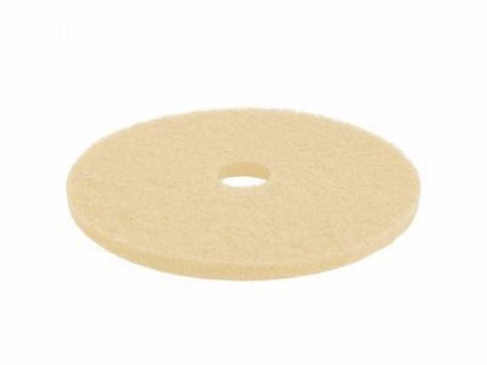 Oreck Commercial Stone Care Orbiter Pad, 12" Diameter, Beige Marble, For ORB550MC Orbiter Part 437-058, 437058, 401512