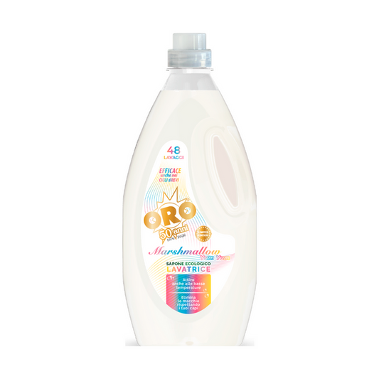 ORO SAPONE ECOLOGICO LAVATRICE MARSHMALLOW YUM YUM 2,2 L