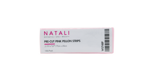 Pelon Strips Pink Pre-Cut 7x20cm (100/bag)