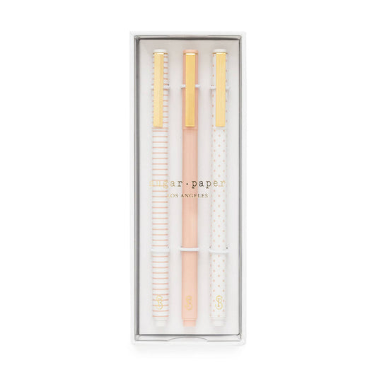Pen Set (Set of 3)-The Rose Pattern