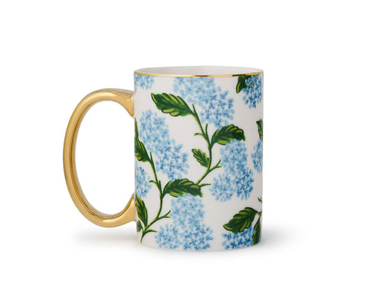 Porcelain Mug-Hydrangea