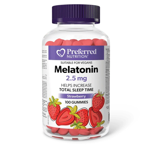Preferred Nutrition: Melatonin 2.5 mg Gummies