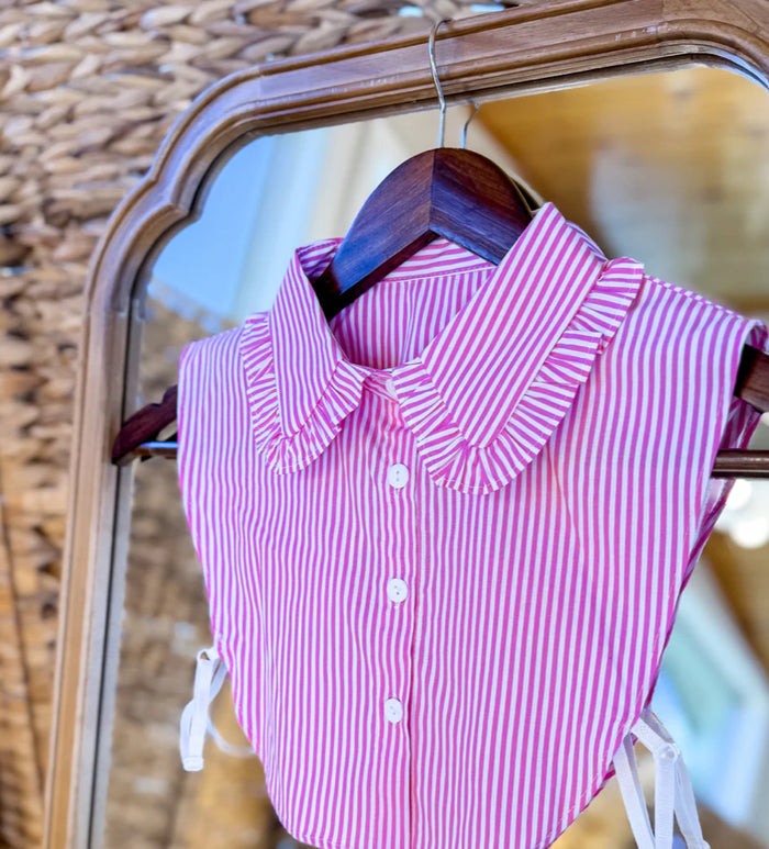 Pink White Stripe