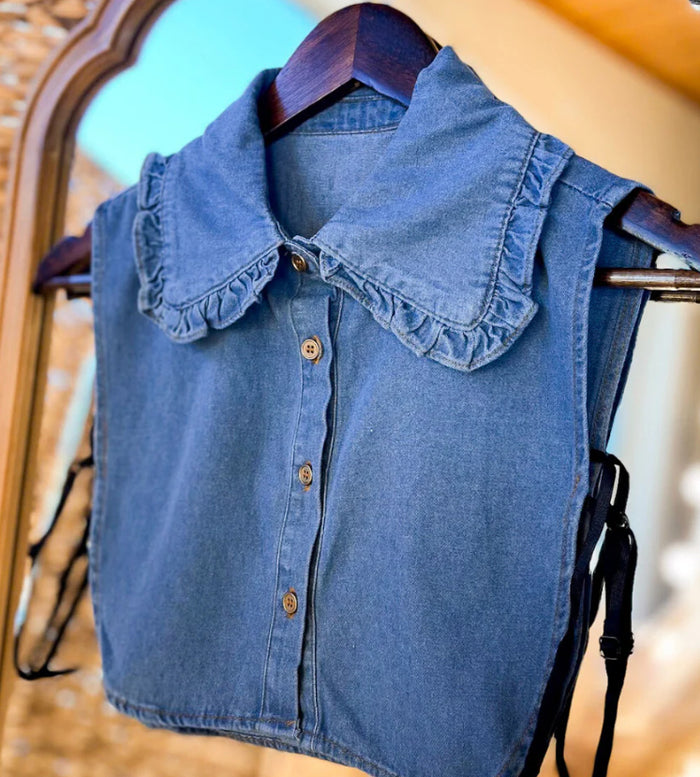 Denim Ruffle