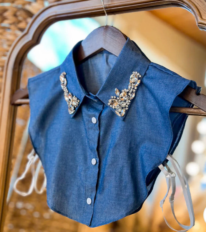 Denim Rhinestone