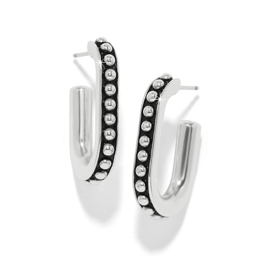 Pretty Tough Link Hoop Earrings