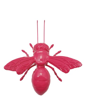Resin & Wire Bee-Fuschia