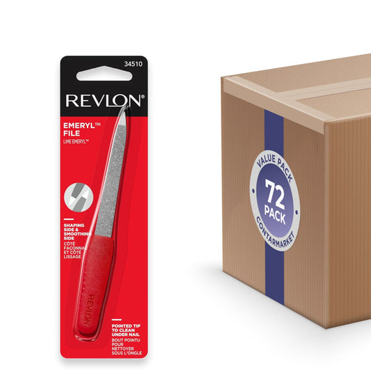Revlon Pocket Emery File - 72 Pack