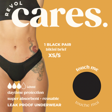 Revol Cares: Leak Proof Underwear