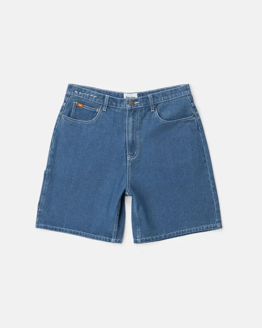 Rhythm Toby Denim Short - Dark Blue Wash