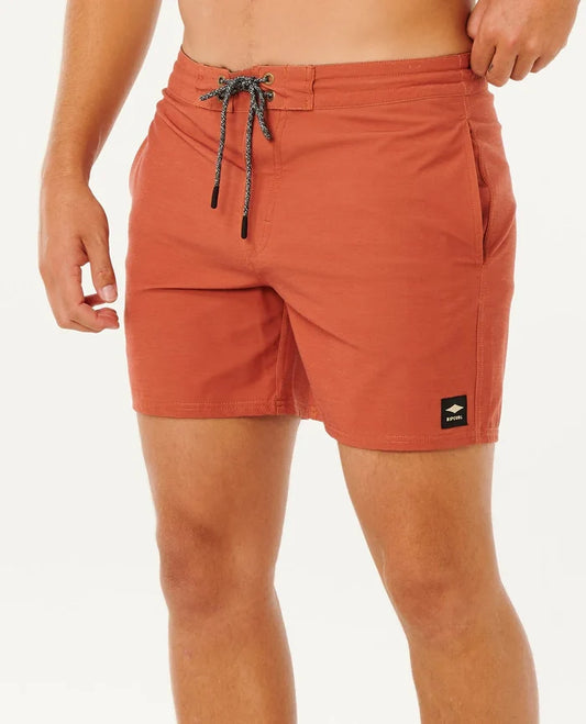 Rip Curl Mirage Retro Golden Hour 16" Boardshort - Baked Clay