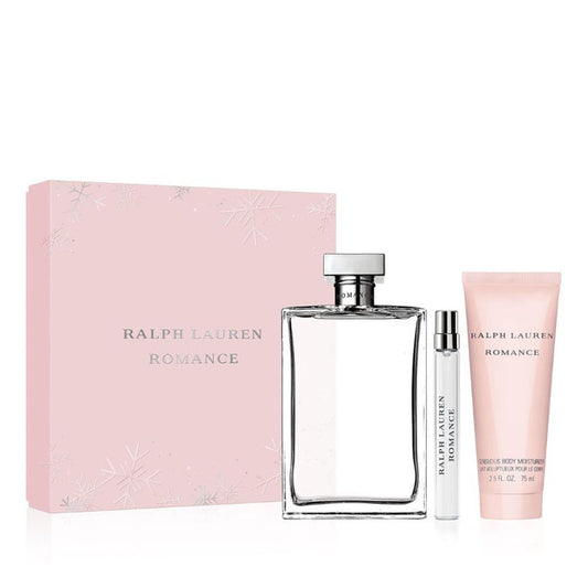 Romance by Ralph Lauren for Women 5.1 oz EDP 3pc Gift Set