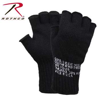 Rothco Fingerless Wool Gloves
