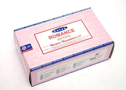 Satya - Romance Incense Box of 12 packs with 15g each