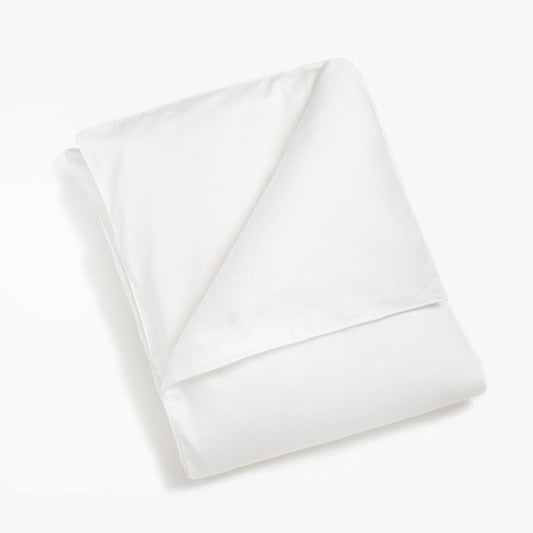 Solid White Baby Duvet