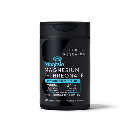 Sports Research Magnesium L-Threonate Magtein - 120 Capsules