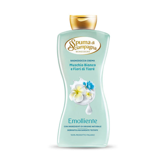 Spuma di Sciampagna Emollient White Musk & Tiare Flowers Creamy Shower Gel 650 ml