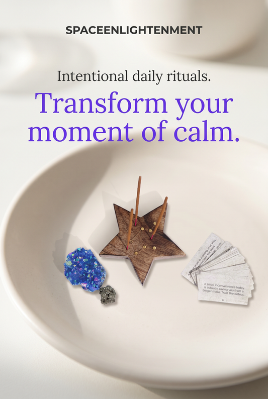 Taurus Zodiac Incense Sticks with Opalite Gemstone Crystal Giftset