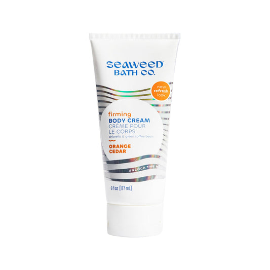 The Seaweed Bath Co. Detox Firming Body Cream Refresh Orange, Eucalyptus & Cedar 177ml