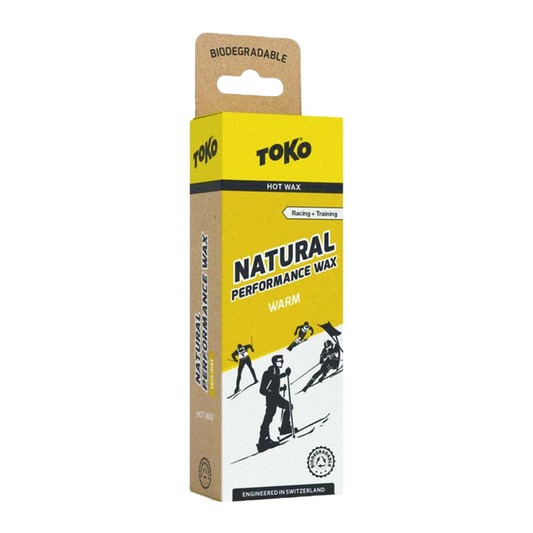A product picture of the Toko Natural Performance Yellow Melt Wax (0C/-4C)