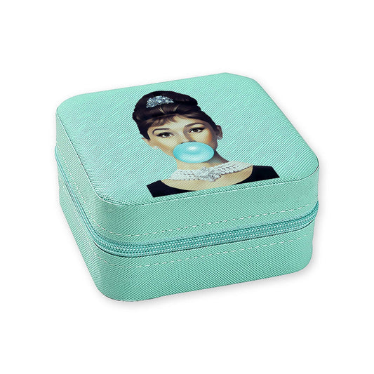 Travel Jewelry Box (Blue) - Audrey