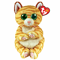 TY Mango The Gold Striped Cat Plush - Medium