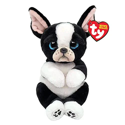 TY Tink The Black And White Dog Plush - Medium