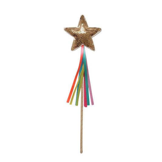 Le Petit Souk - Wand - Multicoloured Fringed Star