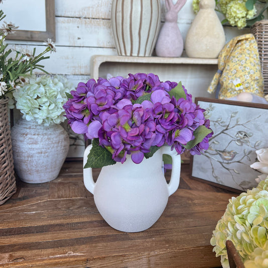 White Ceramic Vase