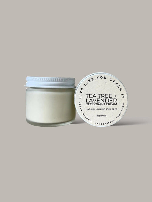 Live Like You Green It Tea Tree & Lavender Deodorant 2oz Whole Body Deodorant for Women & Men // Tea Tree Lavender