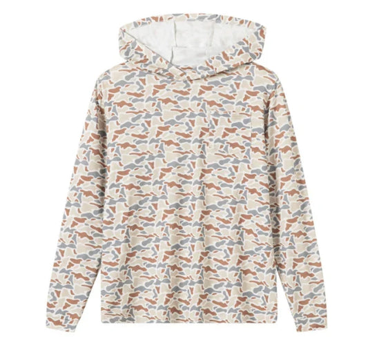 Woodland-Camo Lightweight Hoodie