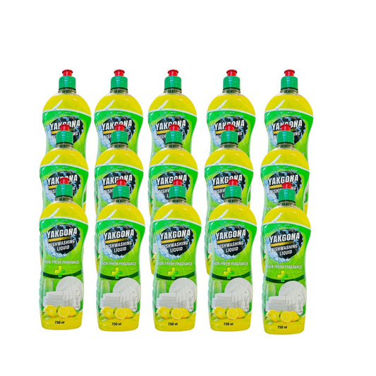 Yakgona Dishwasing Liquid Box 750ml X 16